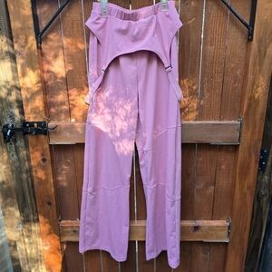 Pink Sleeveless Jumpsuit